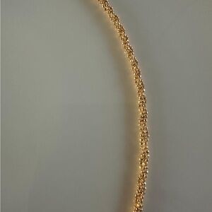 18K Gold Twisted Bead Necklace | Bellamare Jewelry